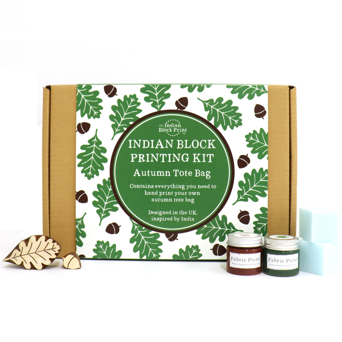 The Block Print Club Autumn Maxi Bag Kit The Indian Block Print Co.