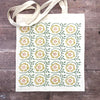 The Block Print Club - Autumn Floral Tote Bag