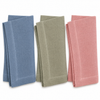 100% Cotton Set Of 2 Fabric Napkins - Coloured