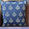 The Block Print Club- Indian Jaipur Flower Cushion Cover
