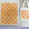 The Block Print Club- March Patterned Laundry Bag