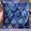 The Block Print Club- Indian Jaipur Flower Cushion Cover