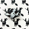 Witch and Cat On Broomstick
