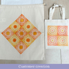 The Block Print Club- March Patterned Laundry Bag