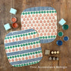The Block Print Club- January Face Cloths
