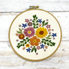 Embroidery Collaboration Kit- The Cottage Garden