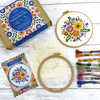 Embroidery Collaboration Kit- The Cottage Garden