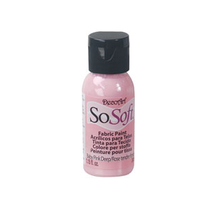  SoSoft Fabric Paint - Baby Pink Deep
