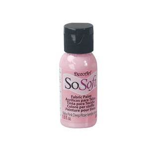 SoSoft Fabric Paint - Baby Pink Deep