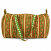 Block Print Medium Duffel Bag – Quilted Cotton Gym & Travel Bag
