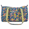 Block Print Medium Duffel Bag – Quilted Cotton Gym & Travel Bag