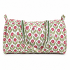 Block Print Medium Duffel Bag – Quilted Cotton Gym & Travel Bag