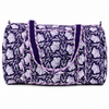 Block Print Medium Duffel Bag – Quilted Cotton Gym & Travel Bag