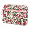 Block Print Padded Laptop Case – Quilted Cotton Sleeve