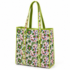 Block Print Large Tote Bag – Quilted Cotton Everyday Shopper