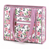 Block Print Medium Tote Bag With Zip – Quilted Cotton Everyday Bag with Zip
