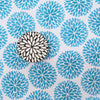 Indian Wooden Printing Block - Dahlia Pompon
