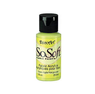 SoSoft Fabric Paint - Green Apple