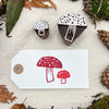 The Crafty Lass- Spotty Toadstools