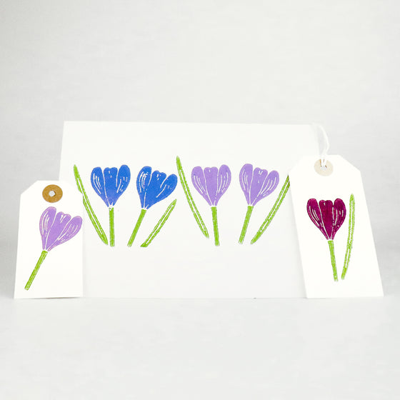 The Crafty Lass - Crocus & Leaf
