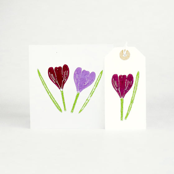 The Crafty Lass - Crocus & Leaf
