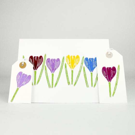 The Crafty Lass - Crocus & Leaf