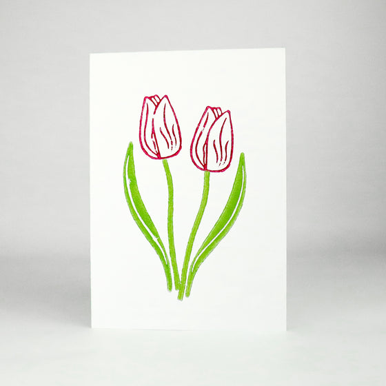 The Crafty Lass - Tulip & Leaves Set