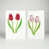 The Crafty Lass - Tulip & Leaves Set