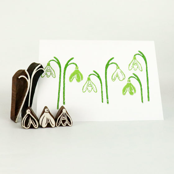 The Crafty Lass - Snowdrop Stems & Heads