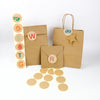Pack of 20 Brown Labels
