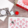 Indian Block Print Co. x Heart Research UK: Limited Edition Heart Tea Towel Kit