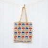 Heavy Canvas Short Handled Tote Bag
