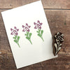 William Morris Larkspur Inspired Printing Blocks