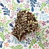 William Morris Larkspur Inspired Printing Blocks