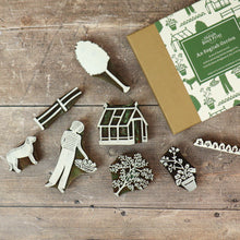  Joy of Print x The Indian Block Print Co. An English Garden Printing Block Set