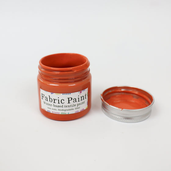 Joy of Print x The Indian Block Print Co. Geranium Fabric Paint Set