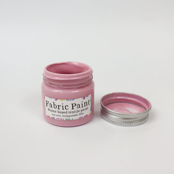 Joy of Print x The Indian Block Print Co. Geranium Fabric Paint Set