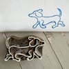 Lovely Lydia Collaboration- Running Dachshund