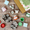 Joy of Print x The Indian Block Print Co. Potted Geraniums Printing Set