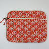 Block Print Padded Laptop Case – Quilted Cotton Sleeve