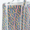 Block Print Large Tote Bag – Quilted Cotton Everyday Shopper