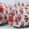 Block Print Wash Bag Set - Quilted Cotton Makeup & Travel Bags (Set of 3)