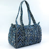 Block Print Small Duffel Bag – Quilted Cotton Gym & Travel Bag