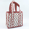 Block Print Mini Tote Bag – Quilted Cotton Lunch Bag Style