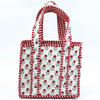 Block Print Mini Tote Bag – Quilted Cotton Lunch Bag Style