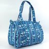 Block Print Small Duffel Bag – Quilted Cotton Gym & Travel Bag