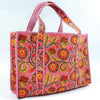 Block Print Medium Tote Bag – Quilted Cotton Everyday Bag
