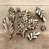 William Morris Larkspur Inspired Printing Blocks