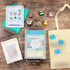 Complete Block Printing Kit- Bird, Leaf & Flower