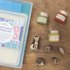 Complete Indian Block Printing Kit - Woodland Creatures